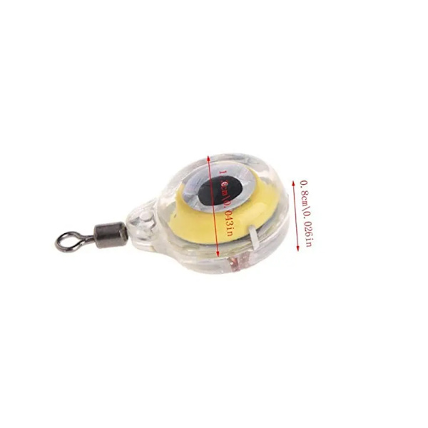 /#/3 Mini fiskebete fälla lampor LED djup drop undervattensöga/#/