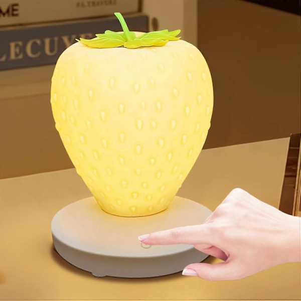 Natlampe, Touch Sengelampe, Genopladelig Natlampe, LED Sengelampe, Sengelampe, USB-opladning, 3 Lysstyrketilstande, til Natbord, Soveværelse
