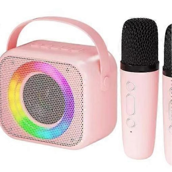 Leksaker för flickor Karaoke-maskin för barn, födelsedagspresenter för flickor i åldern 3 4 5 6 7 8 9 10+ år gamla pojkar, bärbar högtalare för barn Mini Karaoke Mikrofon G