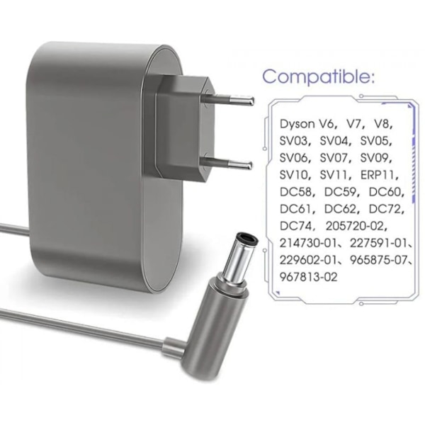 #Støvsuger-rør-adapter for Dyson strømforsyningslader#