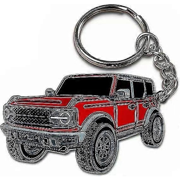 Avaimenperä, Land Rover Pickup, maastoauto, nukke, punainen