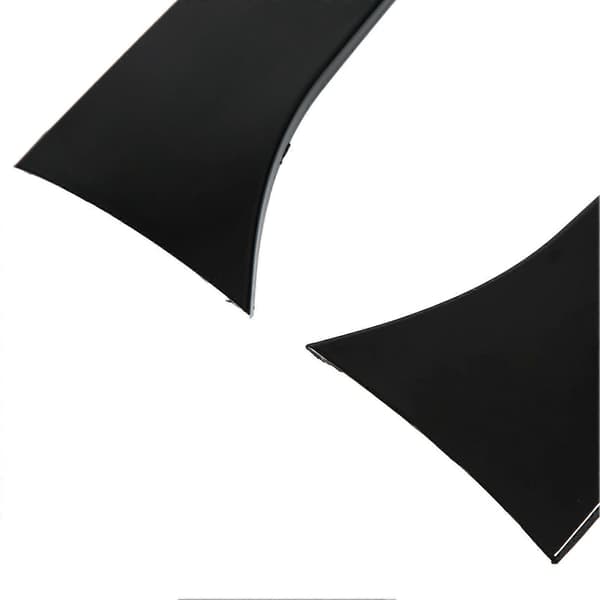1 par bagrude spoiler blank sort ABS plast sidevinge dæk trim til X1 E84 2009?2015