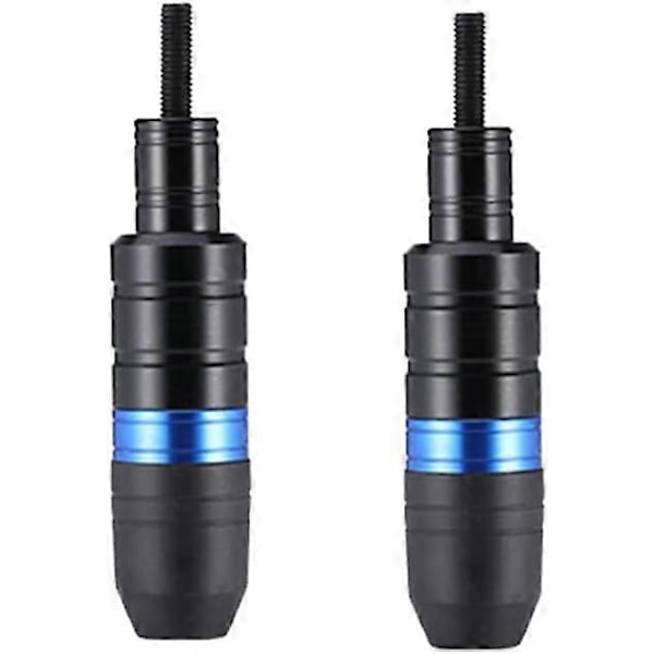 2 st Motorcykelramslider, Universal Motorcykelramslider Motorcykel Framgaffelramsliders Anti-kollisionsskydd CNC Motorcykelkraschskydd