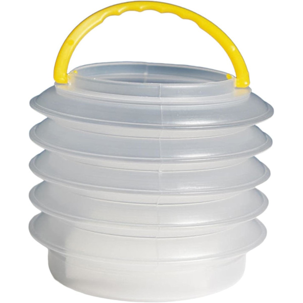 Bærbar Pensel Vandtønde Pot Tub Organizer Akvarelmaling B