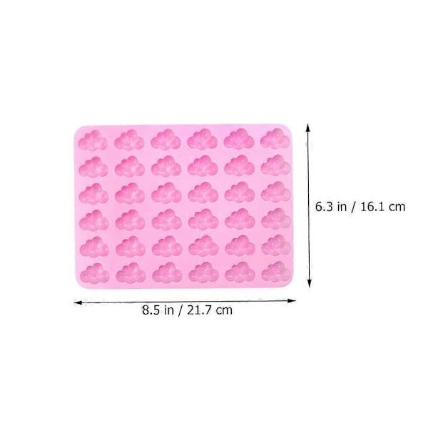 2 stk. 3D Sky Silikoneform Chokolade Slikforme Fondantforme Bageværktøj