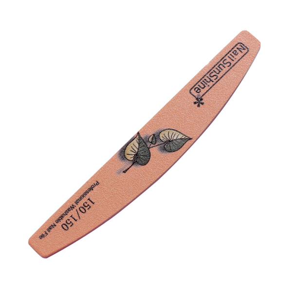 5 STK 5 Mönster Professionella Nagelfilar, Tryckt Nagelfil, Dubbel