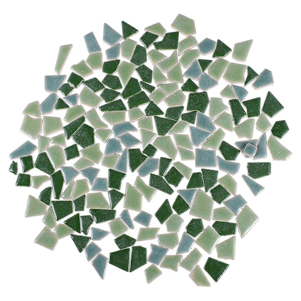 200g Unike DIY Mosaikksteiner Holdbare Glaserte Mosaikkfliser Delikate Mosaikkfliser