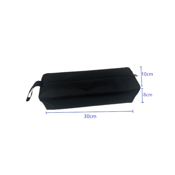 (Svart) 3-pack liten verktygsväska, 30 x 8 x 10 cm Multifunktionell P