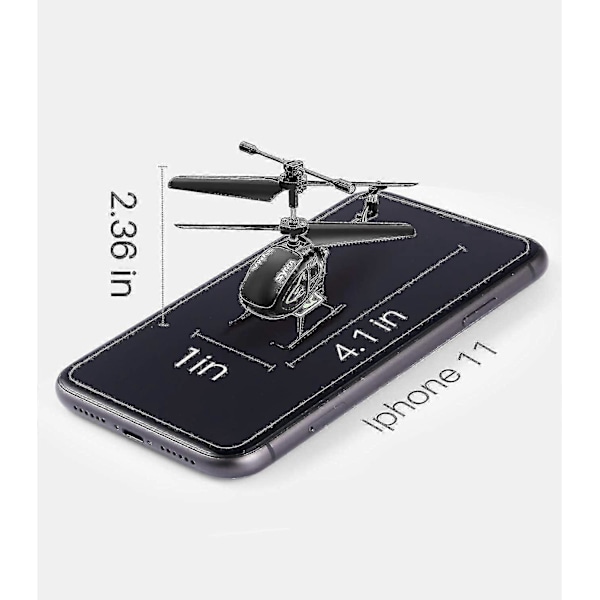 Minihelikopter, Super Liten RC-Helikopter för inomhusflygning med höjdhållning
