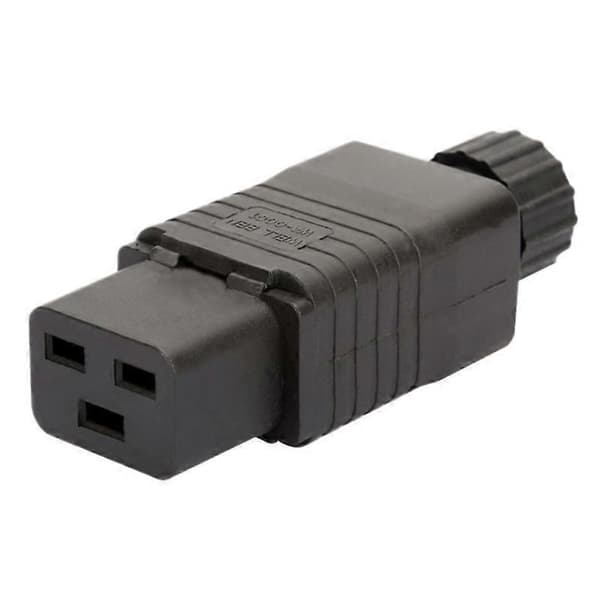 IEC PDU UPS 16A 250VAC 320 C 19 plugg, IEC C19 DIY plugg, conector IEC conector IEC 320 C19 C19 Plugue femea Conect