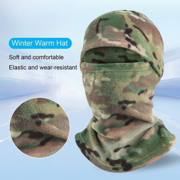 #Hiihtohattu lämmin hattu ulkoilu fleece-hattu tuulenpitävä ja kylmää kestävä#