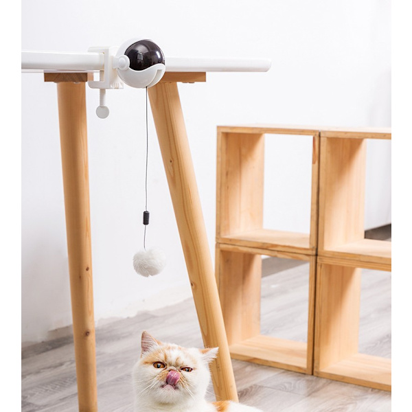 Rosa Interaktiv Katt Leksak - Smart USB Laddningsbar Kattboll
