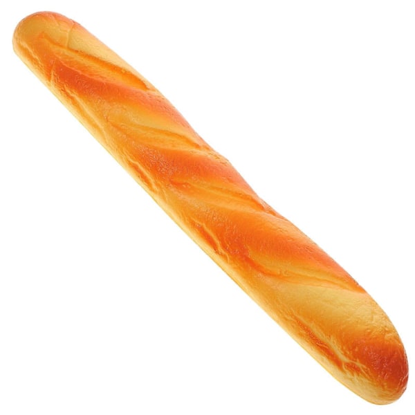 Falsk brød Kunstigt brød Simulation Mad Model Dekoration Køkkenrekvisit (Lang Baguette)