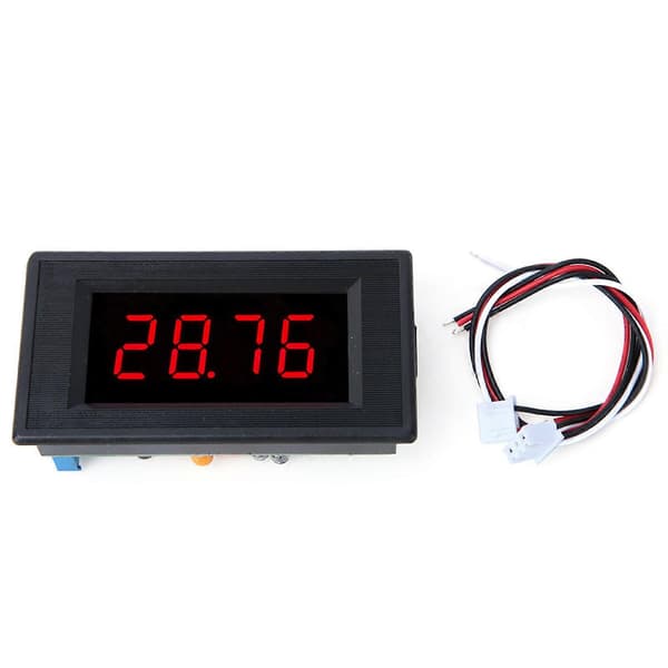 5135A DC5V Høj Præcision DC Voltmeter Digitalt Panelmeter med Rød LED (DC50mV/DC100mV/DC200mV)