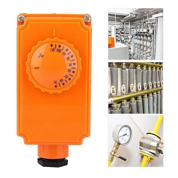 Varmtvandsrør Temperaturregulator, Kompakt Struktur Smukt Udseende Termostat Varmesystem Dele