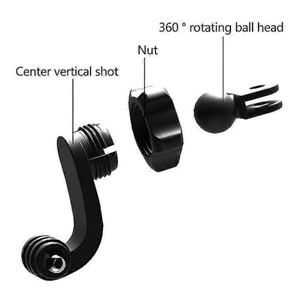 Universal Action Camera Vertikal Brakett Adapter For Go-pro Vertikal Feste
