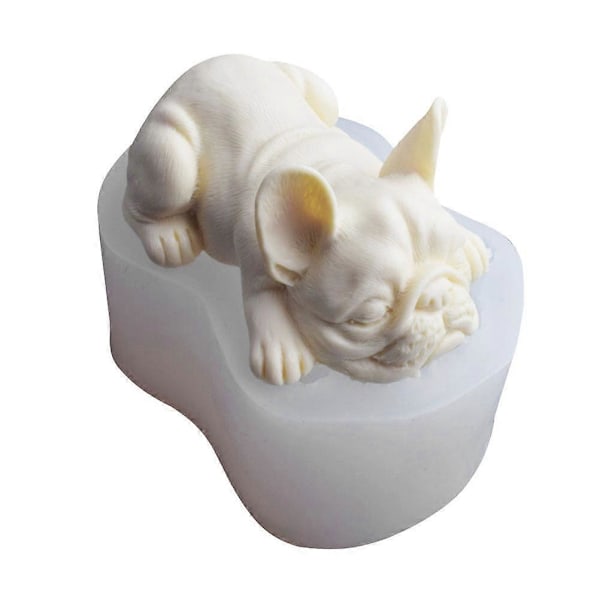 1 stk DIY Bageform 3D Mousse Cookie Kageform til Fest (Hvid)