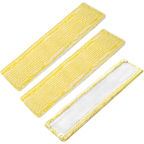 3 Stycken Mikrofiberduk Fönsterputsduk för Karcher WV1 WV2 WV5 Mikrofiberduk Fönsterdammsugare Tillbehör för Krcher