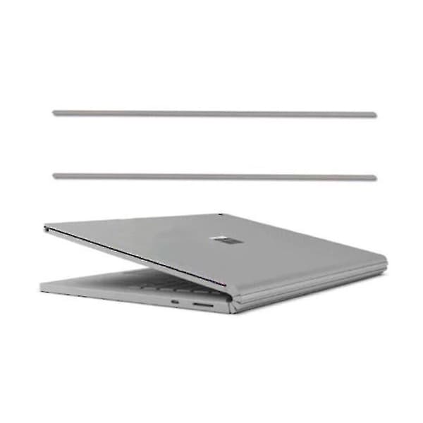2 stk. skridsikre strimler til Microsoft Surface Book 1/2 gummifødder bundudskiftning Shytmv