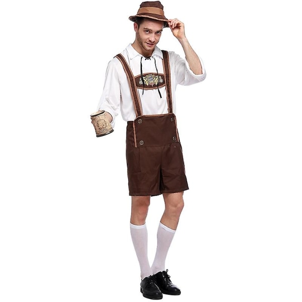 Män Öl Kostym Oktoberfest Kostymer