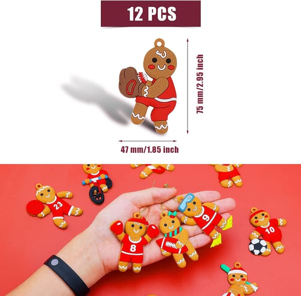 *Pepperkakepynt, vakre og interessante pepperkake menn*