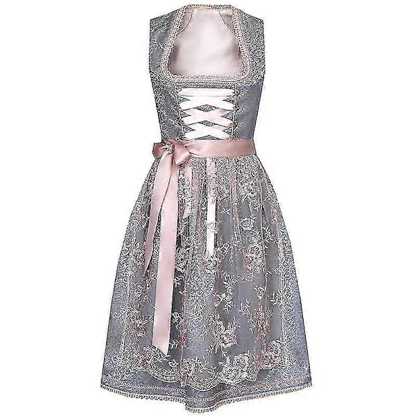 Dame Midi Dirndl Kjole