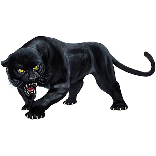 #Dyre-Sticker Bilsticker Panther Bilsticker 3D Simulation#