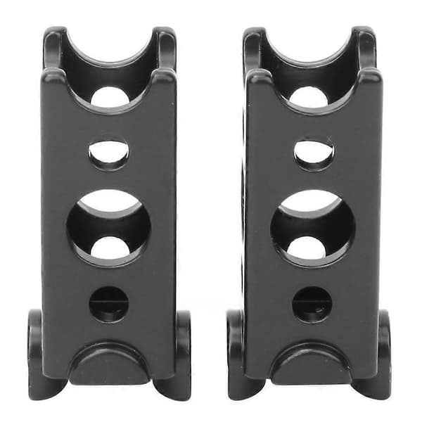 2 stk. Metalbjælke-endeforbindelse Passer til PITSCO TETRIX PRIME robotdele 16 x 16 x 36 mm