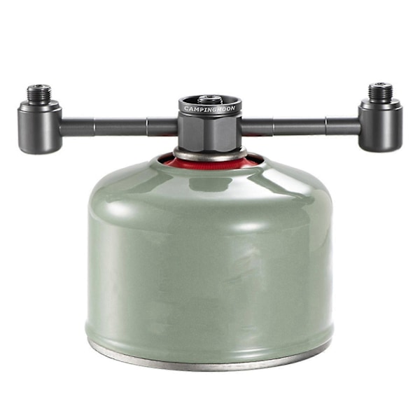 3 i 1 Butan Adapter Aluminium Legering Gaspatron Til Hovedkonverteringsadapter N