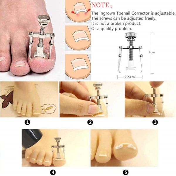 #Manikyr- och Pedikyrset Zggzerg Manikyrset Nagelklippare 12 delar#