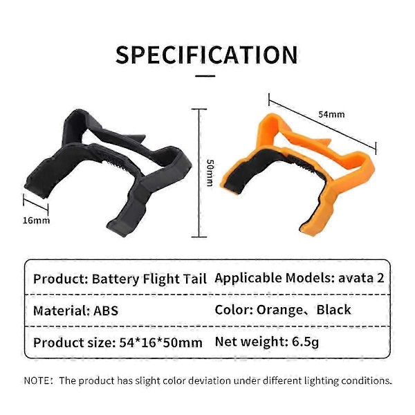 Til AVATA 2 Flyhale for at Reducere Luftmodstand Luftstrøm til AVATA 2 Hale Fast Support Tilbehør
