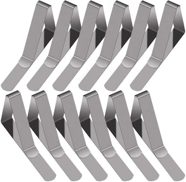 *Sjeldne perle dukklips 30 stk i rustfritt stål 7,5cm * 4,5cm*