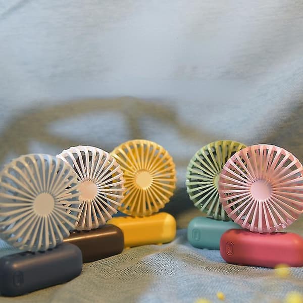 Mini USB-opladningslomme Lille ventilator til skrivebord