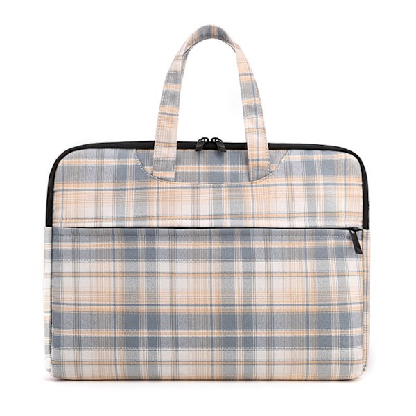/#/Laptopväska upp till 14 tum med bärhandtag canvas skolväska arbetsväska/#/