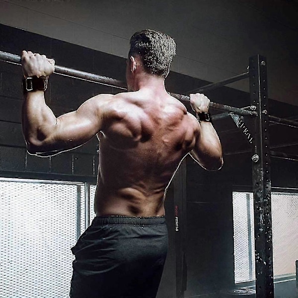 Handgrepp för tyngdlyftning Träningskuddar För Lyftning Chins Fitness Gym