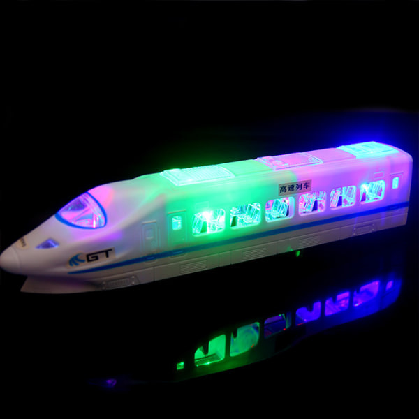 Sähköjuna lapsille – LED-valoilla ja musiikilla. The Perf