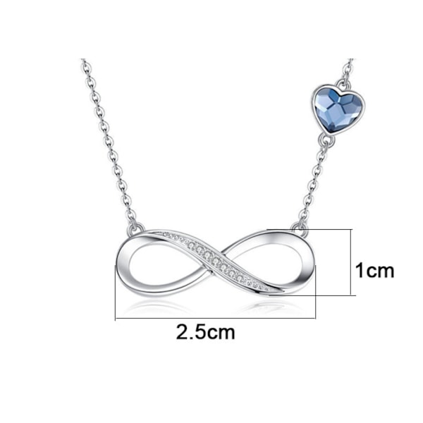 Silver Infinity Armband för Kvinnor, Justerbar Kärleksarmband för