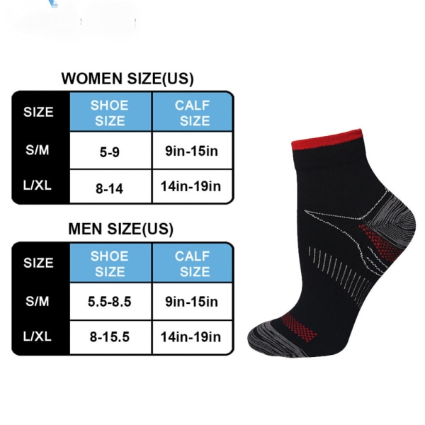 #(gul, l/xl) Herr Athletic Socks Kompressionssockor#