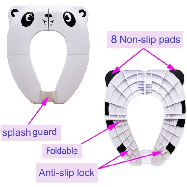 [Opgraderet version] Baby Toilet Reducer - Rejsefoldbar Toilet S