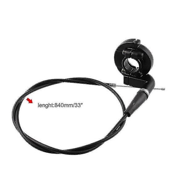 7/8\" Gasshåndtak Akselerator Håndtak og Kabelsett + Venstre Høyre Clutch Bremsehåndtak Hendler For Offroad Motorsykkel Gasshåndtak 110-25