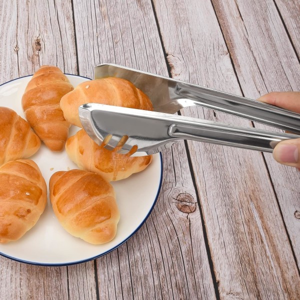 Serveringstänger Köks Tänger, Rostfritt Stål Mat Tång Servering Till