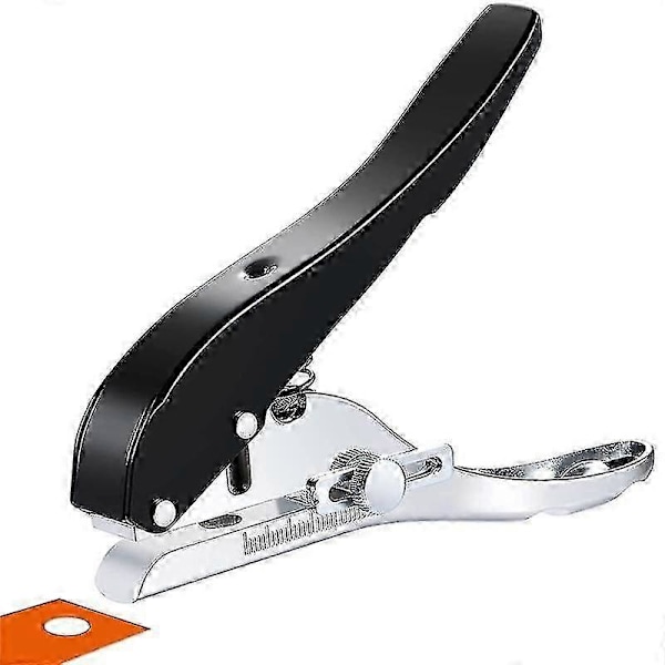 Hullmaskin 5/16 tommer - 8 mm enkel hullmaskin, kraftig hullmaskin enkel, bærbar håndholdt Lo