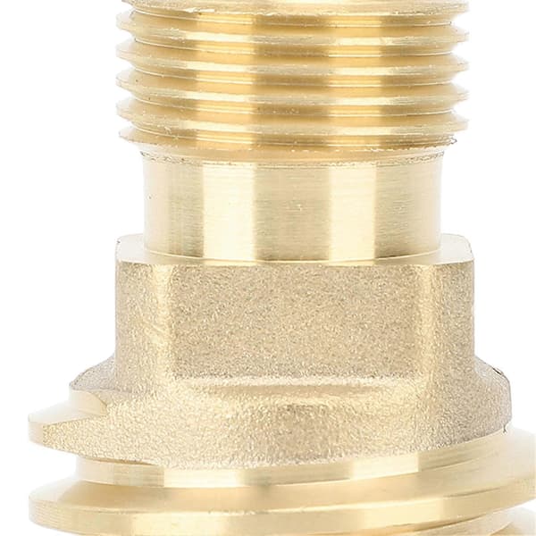 Propan Tank Adapter Konverterer Messing Anti-Lækage POL til QCC1 Propan Adapter til Camping Udendørs