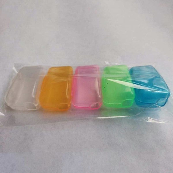 5-pack Tandborsthållare Portabla Tandborstskydd Klämmor Tandborstförvaring Huvudskydd för Barn Badrum Hem Resa Tandborstfodral