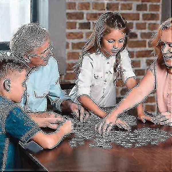 Puslespill 1000 Brikker For Voksne Hjerne Iq Utviklende Magisk Spill (luftballongpuslespill)
