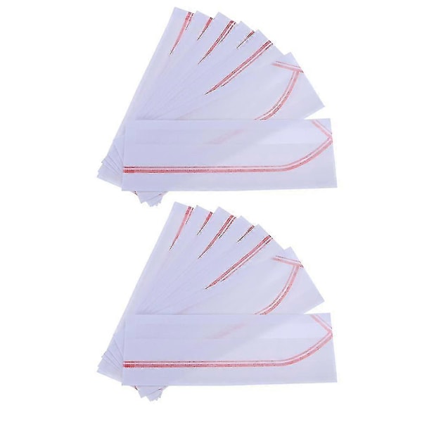40 st Kockmössor Papper Uniform Hatt Non-Woven Kockhatt Papper Kockhatt Set