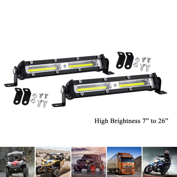 /#/2-delt bil LED-stripe lys enkelt rad midtre nett lys/#/