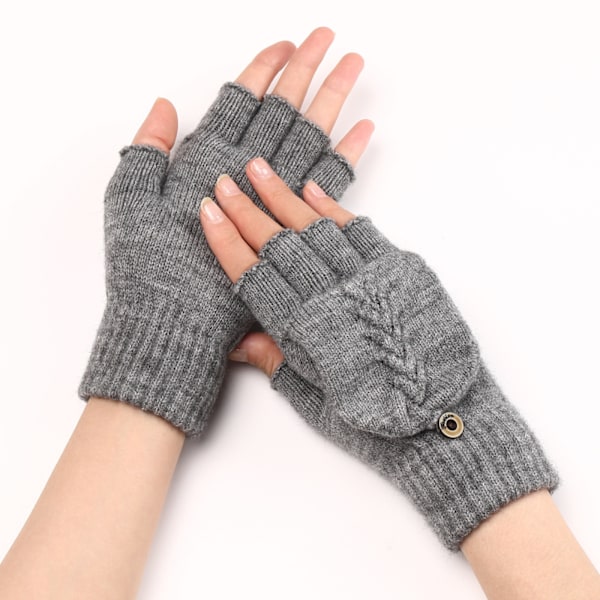 #Strikkede handsker foldbare vanter foldbare handsker med varme#