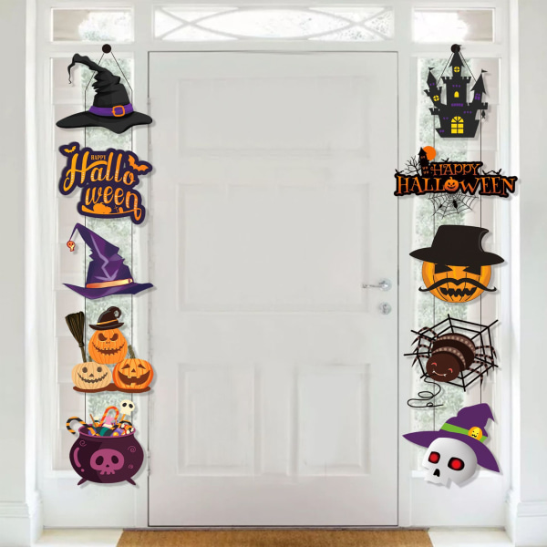 #Halloween-kurpitsa lepakko taikamatto oviripustus, Halloween-koriste#