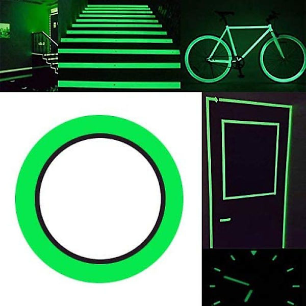 /#/Fluoresoiva teippi 10m X 10mm itseliimautuva teippi/#/